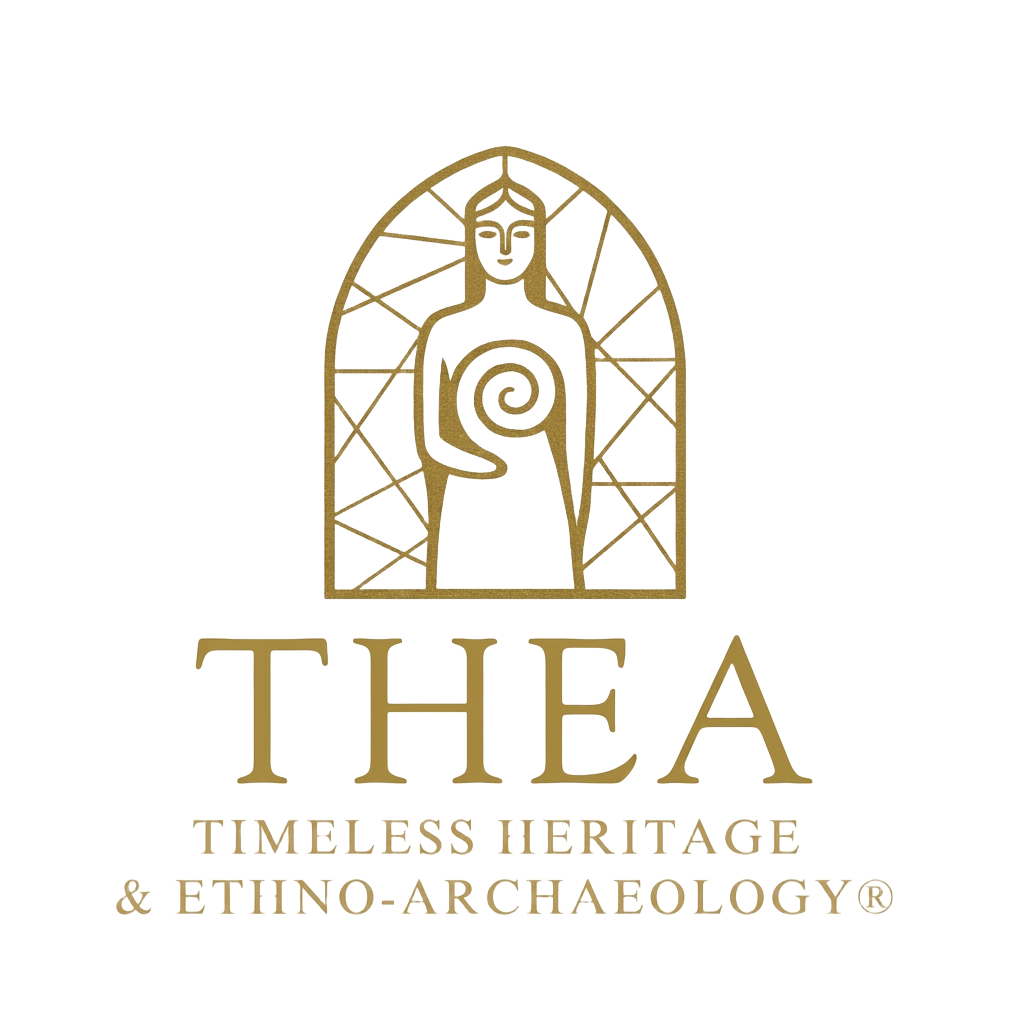 Logótipo THEA, Timeless Heritage e Ethno Archaeology